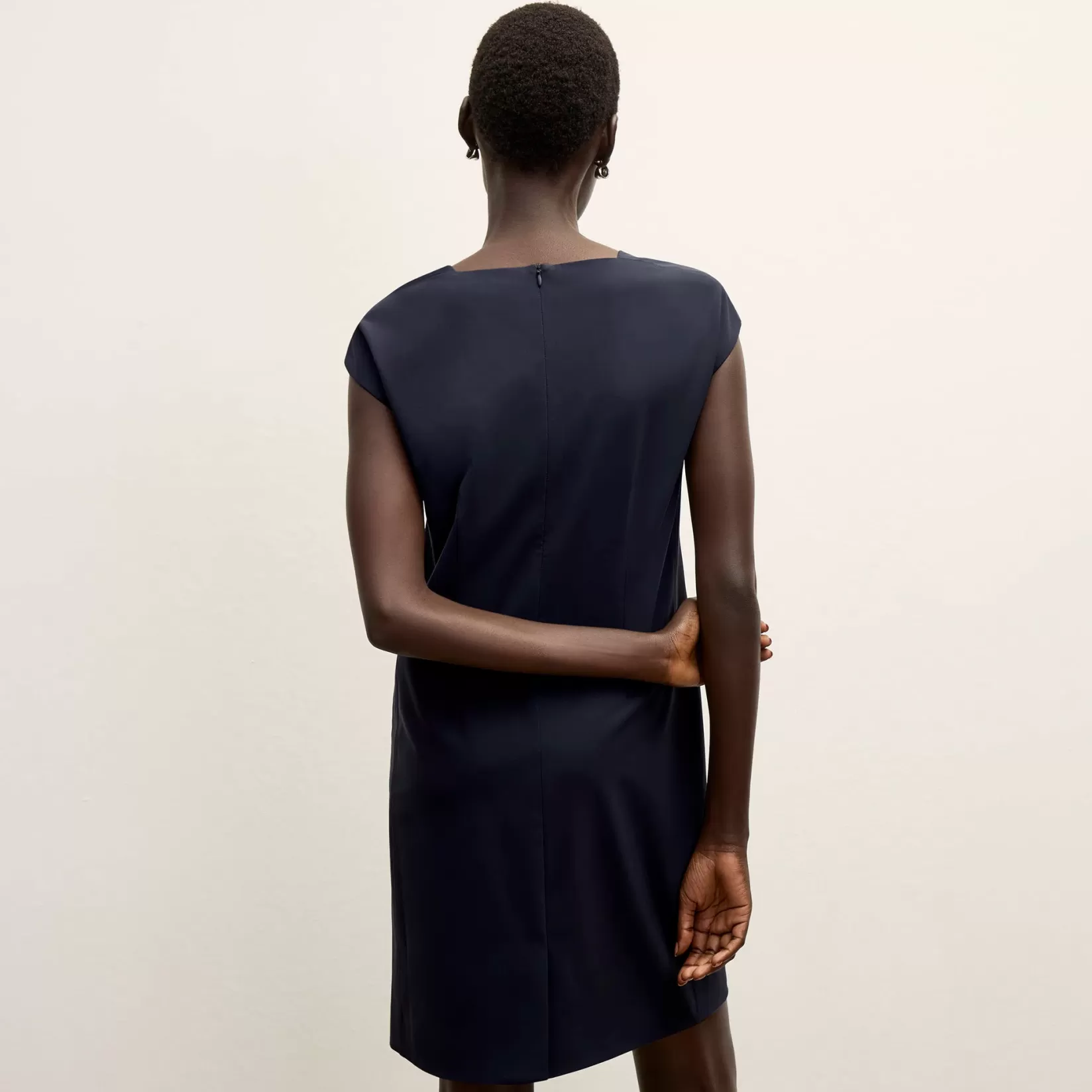 Dresses | M.M.LaFleur The Maaza Travel Dress - OrigamiTech DarkNavy